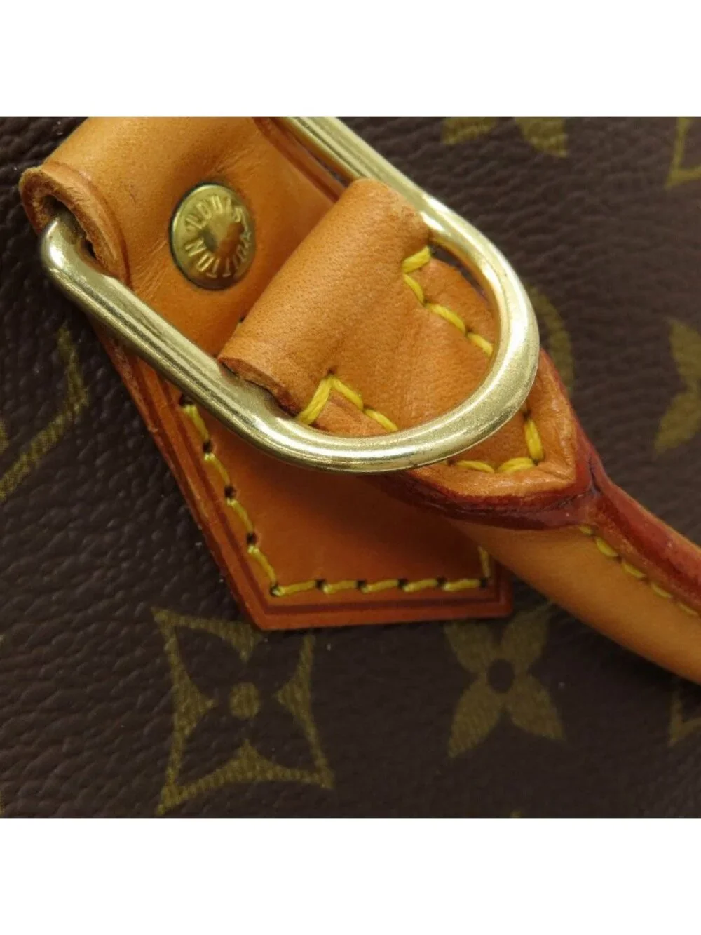Louis Vuitton Alma Handbag Monogram Canvas